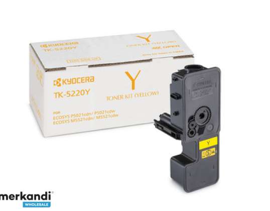 Kyocera Laser Toner TK-5220Y Yellow - 1,200 Pages 1T02R9ANL1
