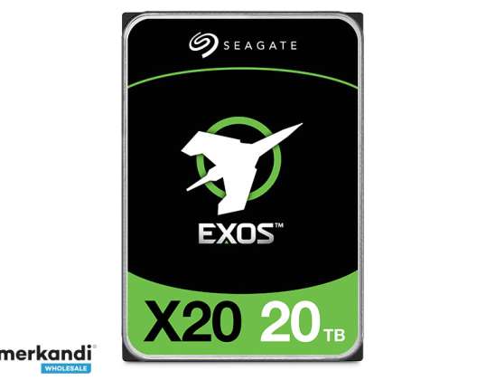 Seagate Exos X20 HDD 20TB 3,5 polegadas SAS - ST20000NM002D