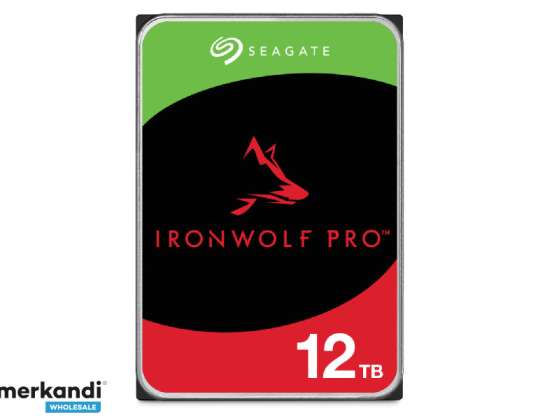 Seagate IronWolf Pro HDD 12TB 3.5 SATA - ST12000NT001