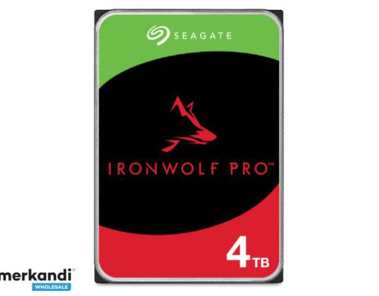 Disque dur Seagate IronWolf Pro 4 To 3,5 SATA - ST4000NT001