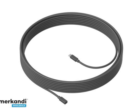 Logitech MeetUp Mic produžni kabel Crni 10 m 4,2 mm 950-000005