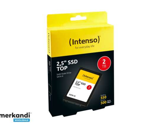 Intenso Top SSD 2 To, 2,5 pouces - 3812470