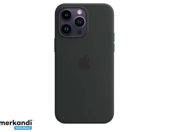 Custodia in silicone per Apple iPhone 14 Pro Max con MagSafe Midnight MPTP3ZM/A