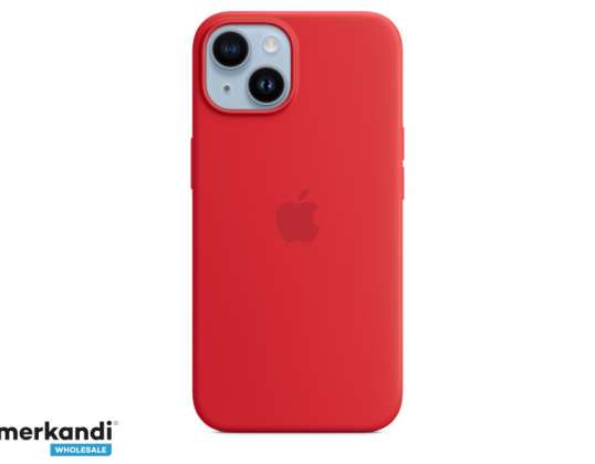 Apple iPhone 14 szilikon tok MagSafe TERMÉK RED MPRW3ZM/A-val