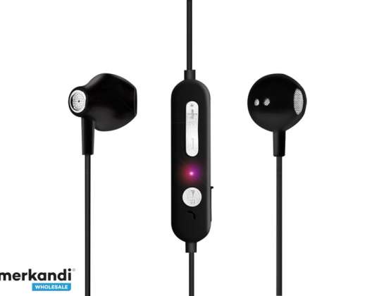 LogiLink Headset In-Ear Zwart Draadloos BT0056
