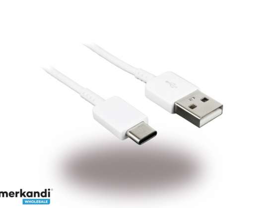 Samsung Şarj Cihazı Kablosu/Veri Kablosu USB - USB Tip C 1.2m Weiss - EP-DN930CWE