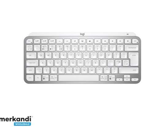Mini teclado Bluetooth Logitech MX Keys - cinza claro iluminado - 920-010480