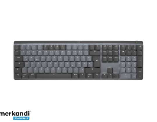 Logitech MX mekanisk tastatur trådløst boltgrafit lineær - 920-010749