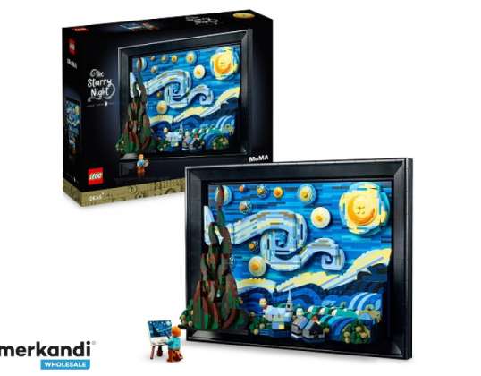 LEGO Idéer Vincent van Gogh - Den stjärnklara natten - 21333