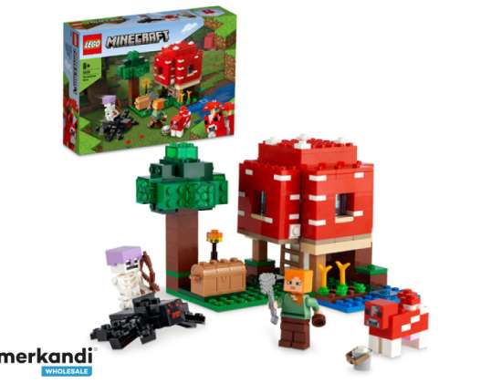 LEGO Minecraft Къщата с гъби - 21179