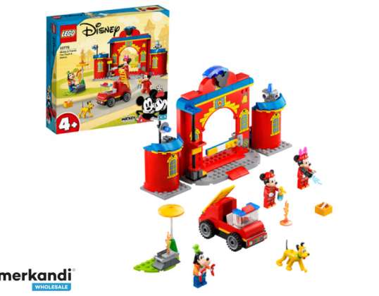 LEGO Mickey i Prijatelji Mikijeva vatrogasna postaja i vatrogasno vozilo - 10776