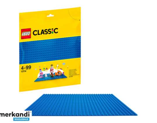 LEGO Classic Blue Building Plate, Construction Toy - 10714
