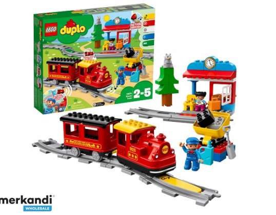 Tren de vapor LEGO DUPLO, juguete de construcción - 10874