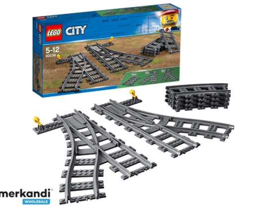 LEGO City slēdži, celtniecības rotaļlieta - 60238