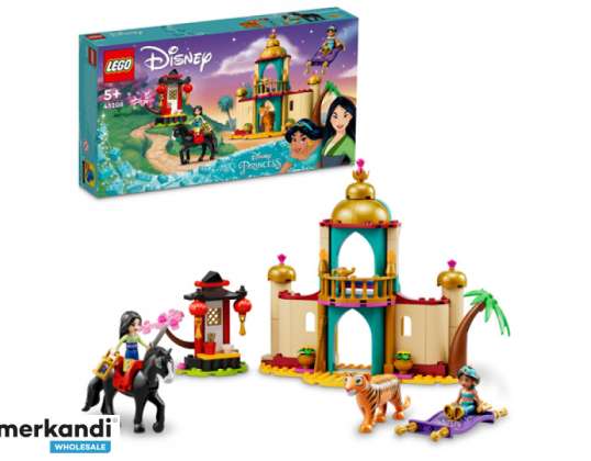 LEGO Disney Princezná Jasmine a Mulanino dobrodružstvo - 43208