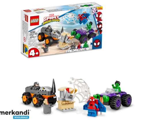 LEGO Marvel   Hulks und Rhinos Truck Duell  10782