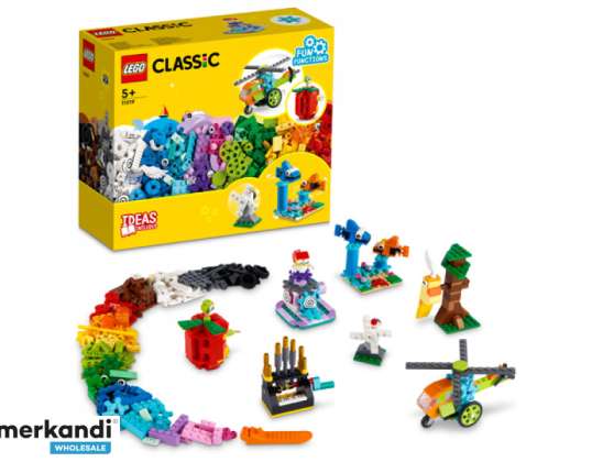 Blocs de construction et fonctionnalités LEGO Classic, jouets de construction - 11019