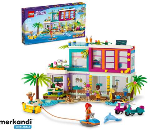 LEGO Friends Kuća za odmor uz plažu, Građevinske igračke - 41709