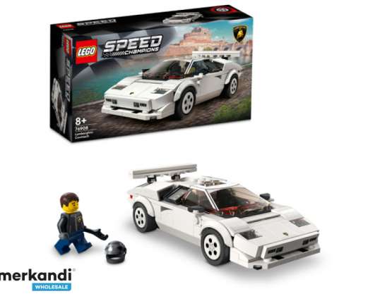 LEGO Speed Champions Lamborghini Countach, giocattolo da costruzione - 76908