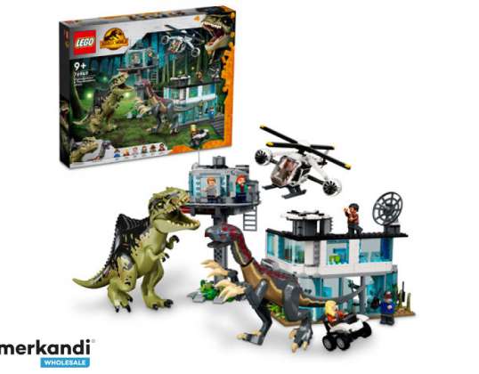 LEGO Jurassic World Giganotosaurus e Therizinosaurus Angriff - 76949