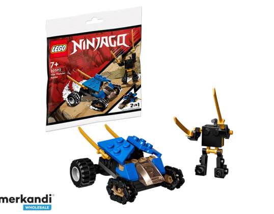 LEGO Ninjago Mini Thunderfighters, zabawka konstrukcyjna (torba foliowa) - 30592