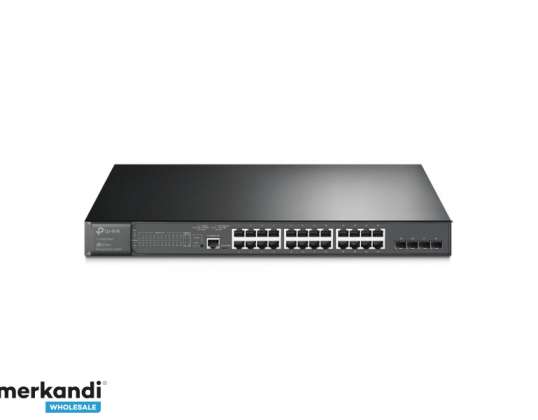 Switch Administrable Gigabit Ethernet de 24 Puertos L2/L2+ de TP-LINK TL-SG3428MP