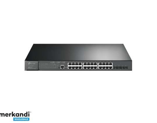 TP-LINK Gigabit Ethernet Managed Switch L2+PoE Rack-Einbau TL-SG3428XMP