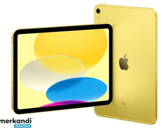 Apple iPad 10.9 Wi-Fi + matkapuhelin 64GB keltainen 2022 10. sukupolven MQ6L3FD / A