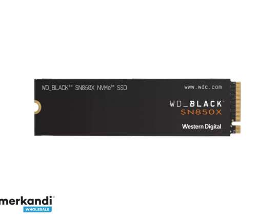 Твердотельный накопитель WD Black SN850X 1 ТБ NVMe WDS100T2X0E