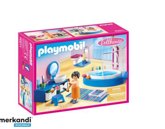 Кукольный домик Playmobil - Ванная комната (70211)