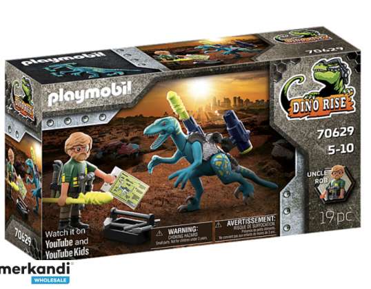 Playmobil Dino Rise - Zio Rob: Upgrade alla battaglia (70629)
