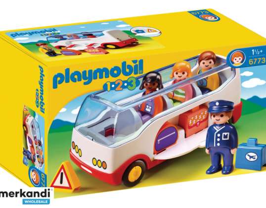 Playmobil 1.2.3 - Autocar (6773)