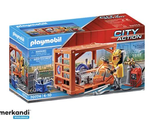 Playmobil City Action - Konteyner üretimi (70774)