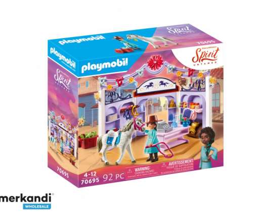 Playmobil Spirit - Магазин за езда Мирадеро (70695)