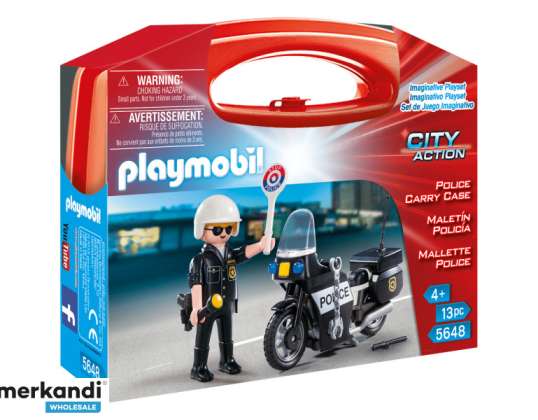 Playmobil Şehir Aksiyonu - Yeniden Kullanılabilir Polis (5648)