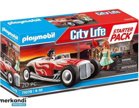 Playmobil City Life - Starter Pack Hot Rod (71078)