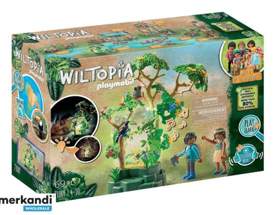 Playmobil Wiltopia - Νυχτερινό ελαφρύ τροπικό δάσος (71009)