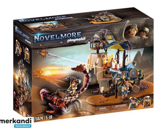 Playmobil Novelmore: Salahari Sands - Caccia allo scorpione al relitto (71024)