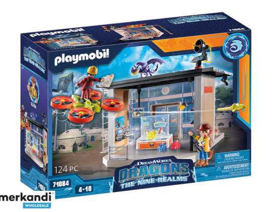 Playmobil Δράκοι: Τα Εννέα Βασίλεια - Icaris Lab (71084)