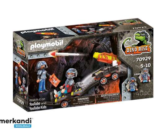 Playmobil Dino tõus - Dino kaevanduse raketikart (70929)