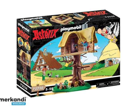 Playmobil Asterix: Troubadix with tree house (71016)