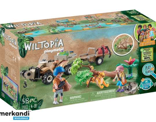 Playmobil Wiltopia   Tierrettungs Quad  71011