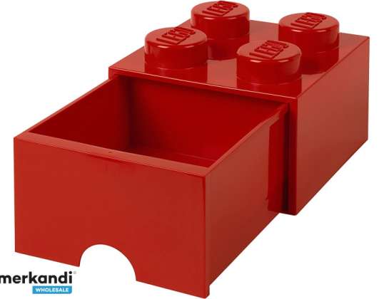 LEGO úložná zásuvka 4 ČERVENÁ (40051730)