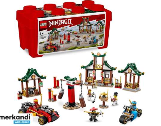 LEGO Ninjago – kreatívny box s nindžovskými kockami (71787)