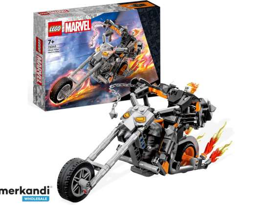 LEGO Marvel — spoku braucējs ar robotu un velosipēdu (76245)