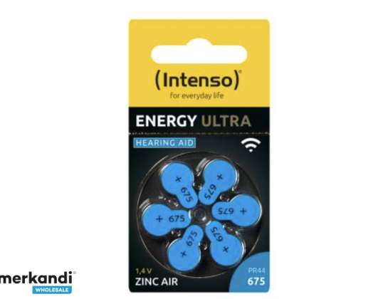 Intenso Energy Ultra 675 PR44 бутонна клетка за слухови апарати 7504446
