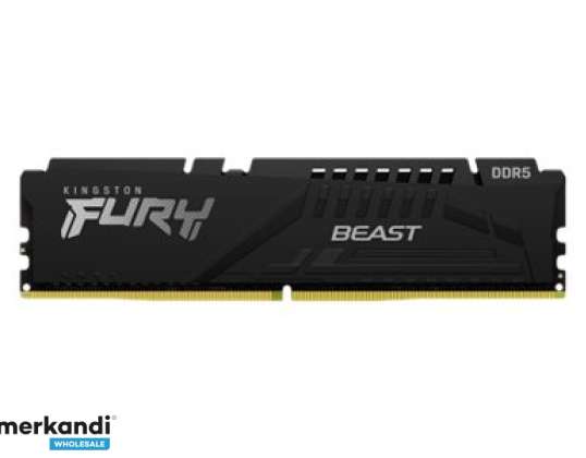 Kingston Fury Beast Black 2 x 32GB DDR5 6000MT/s CL40 DIMM KF560C40BBK2 64