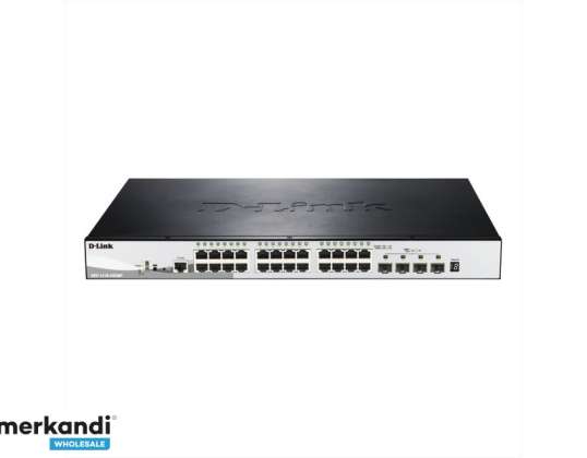 Commutateur intelligent D-Link 28 ports fibre optique DGS-1510-28XMP/E