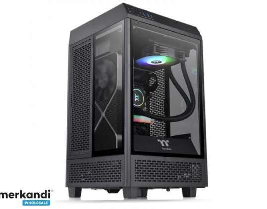 Thermaltake PC Case The Tower 100 Black - CA-1R3-00S1WN-00