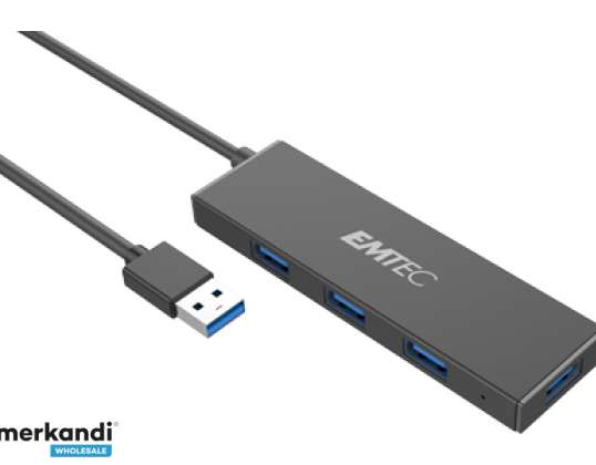 Emtec T620A Type-A Classic Hub USB3.1 4-Port